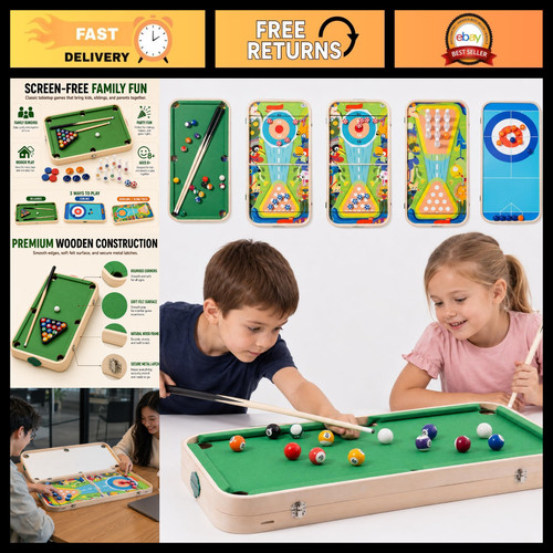 Mini tabletop game set - 5-in-1,
