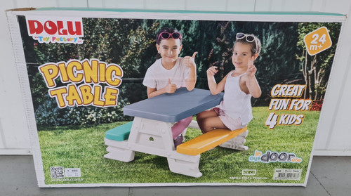 New kids picnic table - picnic, bench